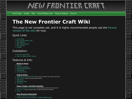 wiki screenshot