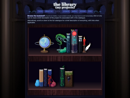 projects screenshot