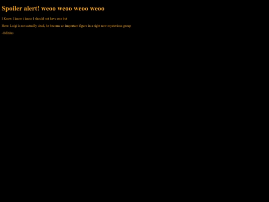 spoilerspage screenshot