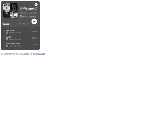 spotify screenshot