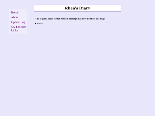diary screenshot