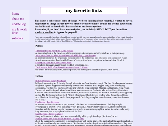 favlinks screenshot