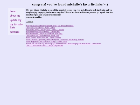 michelleslinks screenshot