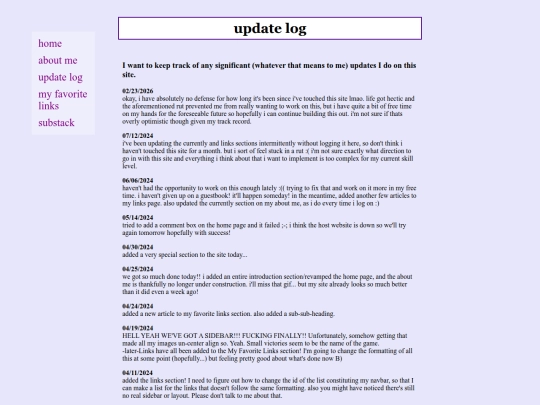 updates screenshot