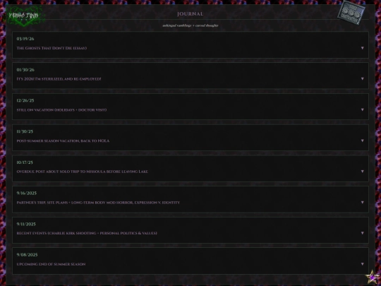 journal screenshot