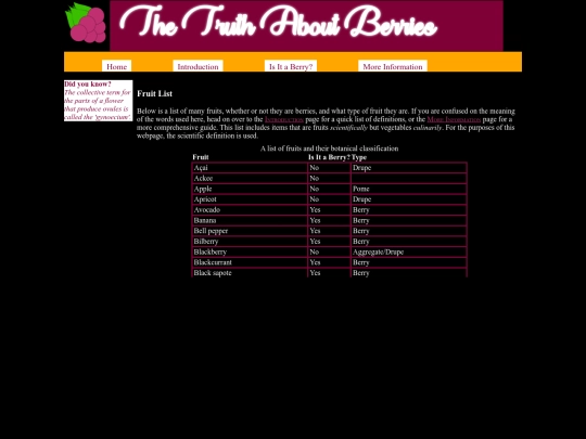 berry/berrylist screenshot