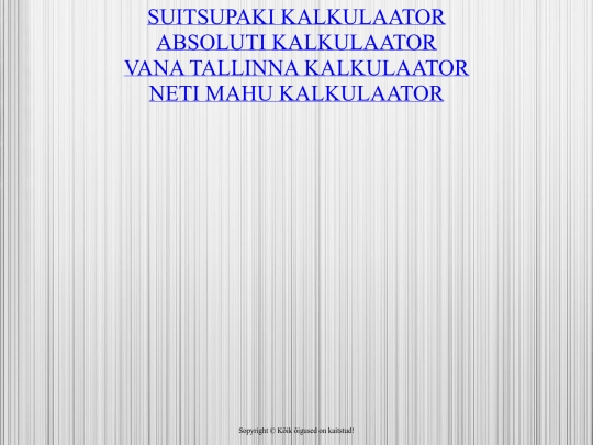 Kalkulaator screenshot