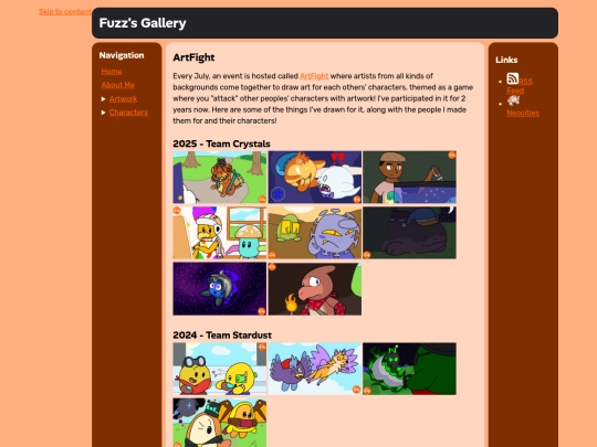 Artwork/artfight screenshot