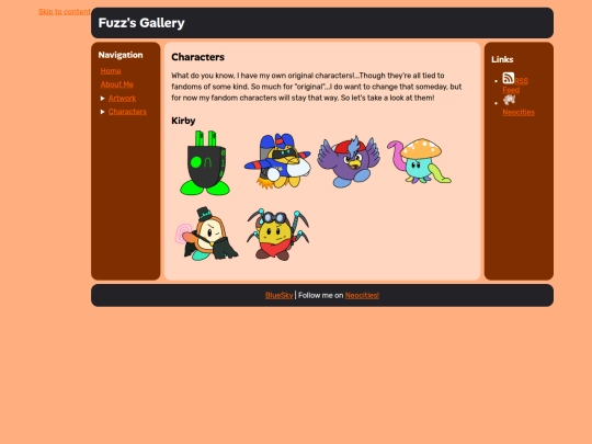 Characters/characters screenshot