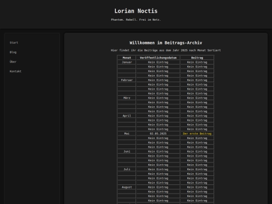 Archiv screenshot