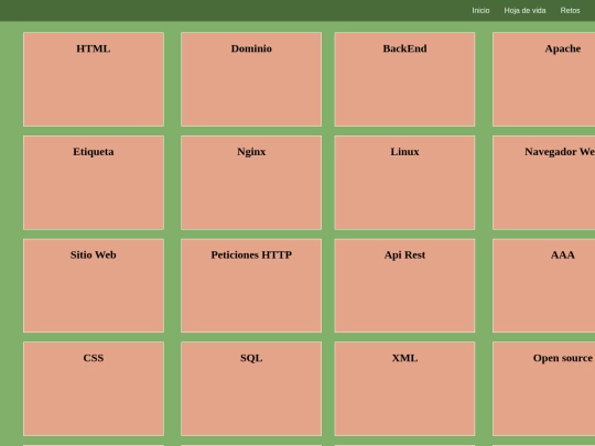 Tareas/flashcards screenshot