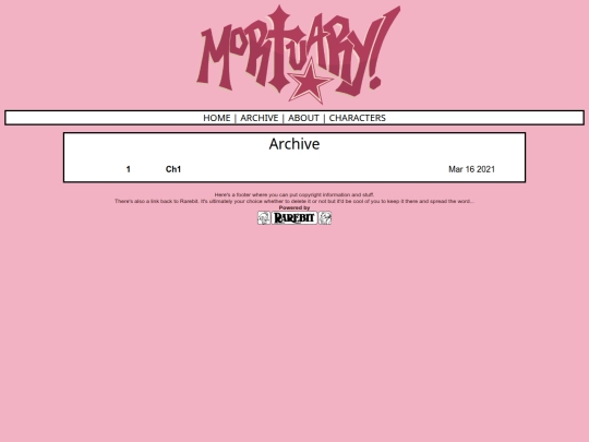 archive screenshot