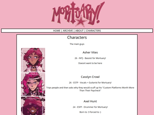characters screenshot