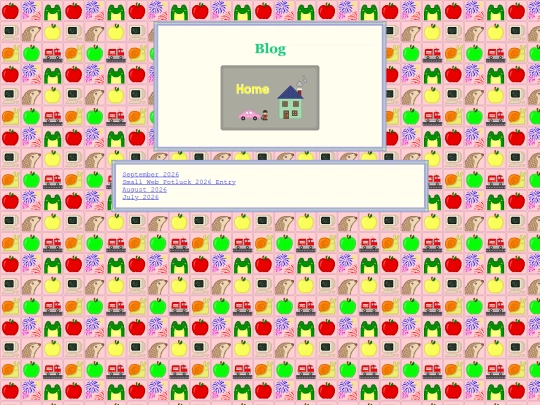 blog screenshot