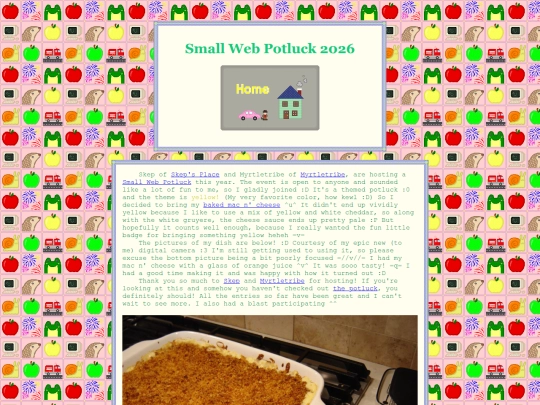 blogs/potluck26 screenshot
