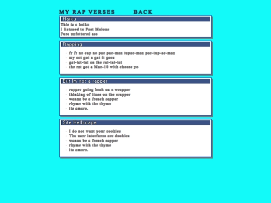 rap screenshot