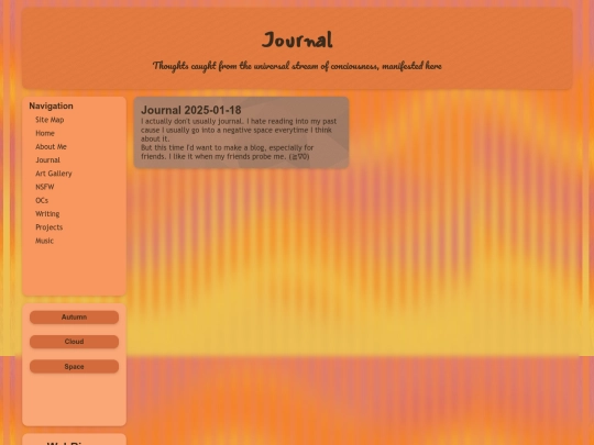 Journal screenshot