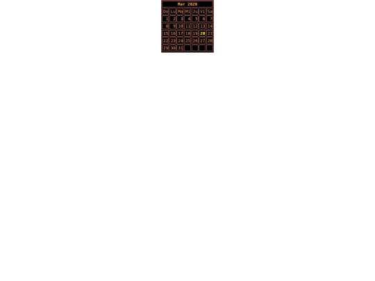 calendar screenshot
