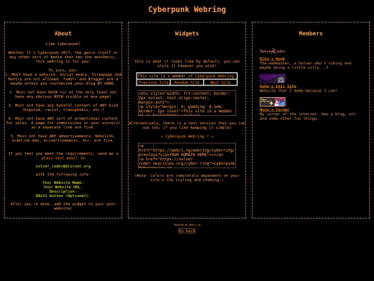 cyber-ring screenshot