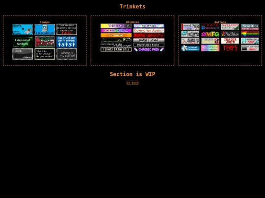 trinkets screenshot