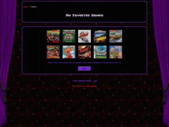 games screenshot