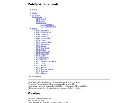 Ruislip screenshot
