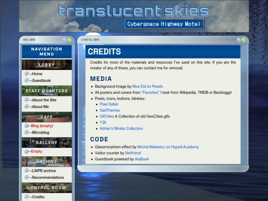 en/control-room/credits screenshot