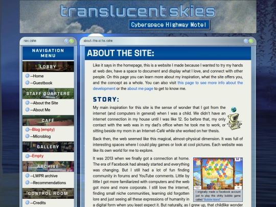 en/staff-quarters/about-the-site screenshot
