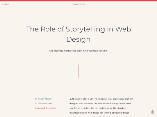 posts/2018/storytelling-in-web-design screenshot
