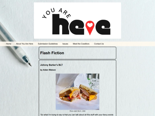 flashfiction screenshot
