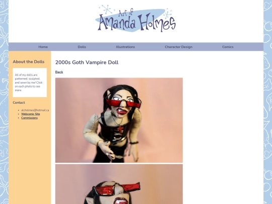 DollPages/VampirePhotos screenshot