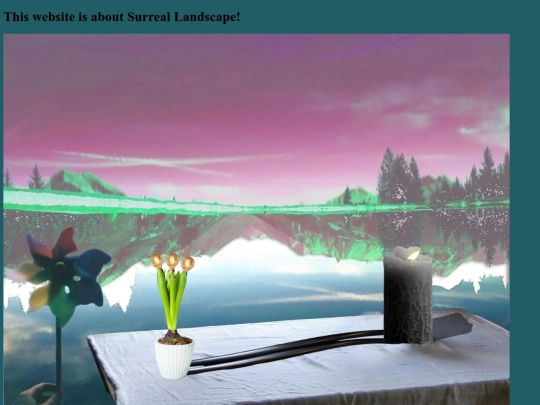 SurrealLandscape screenshot