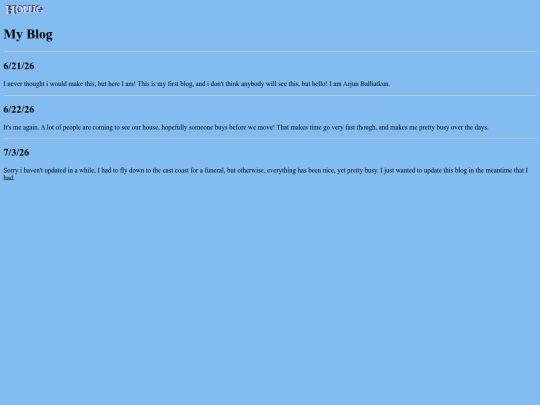 blog screenshot