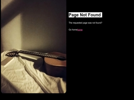 not_found screenshot
