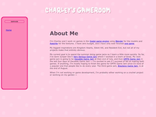 about-me screenshot