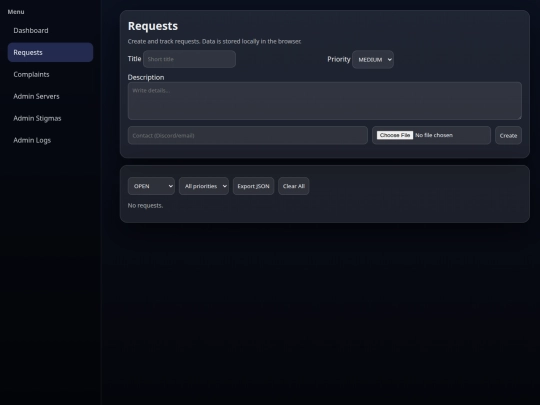 requests screenshot