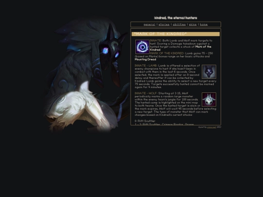 shrines/kindredabilities screenshot