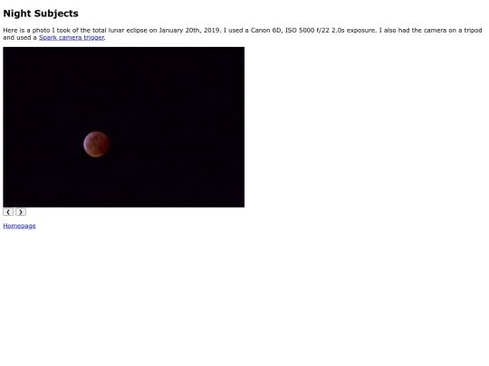 nightPhotos screenshot