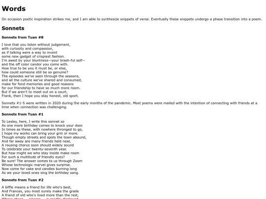 poetry screenshot