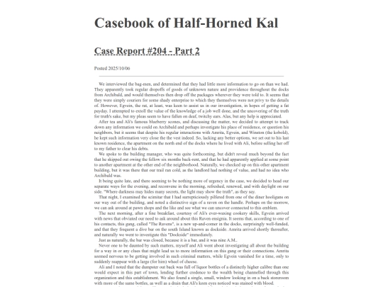 caer_dunvane/journals/Kal2 screenshot