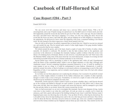 caer_dunvane/journals/Kal3 screenshot