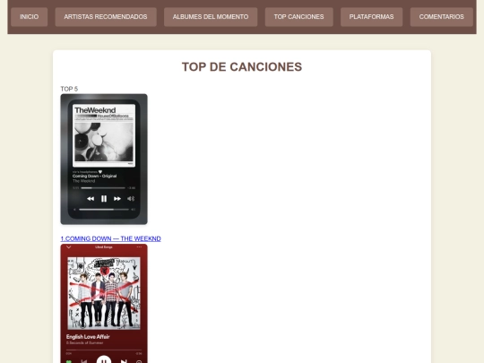 paginas/TOP screenshot