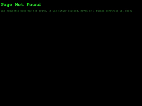 not_found screenshot