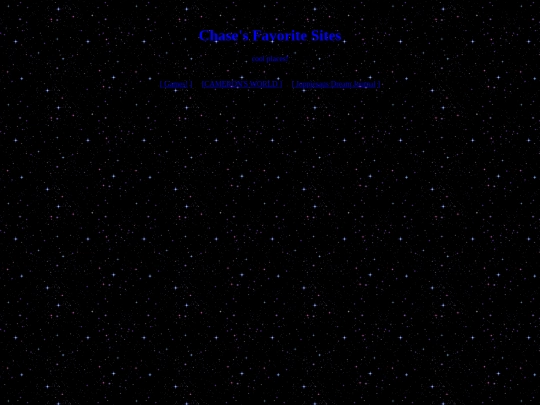 links screenshot