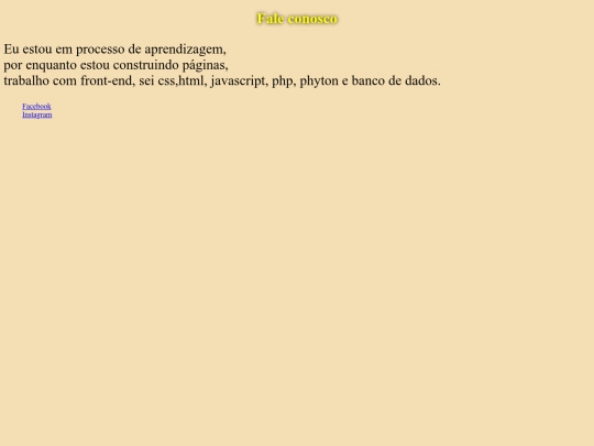 Construções pessoais do Anderson/faleconosco screenshot