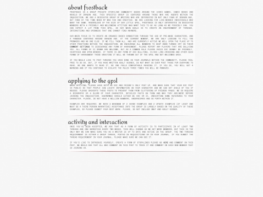 rules screenshot
