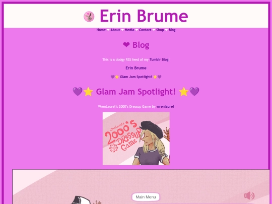 blog screenshot