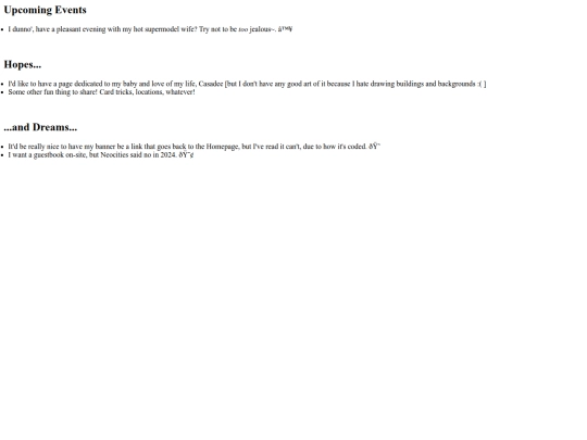 UpcomingEvents screenshot