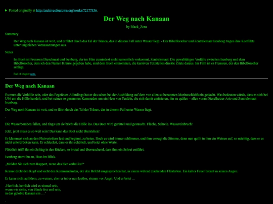 zora_stories/Der_Weg screenshot