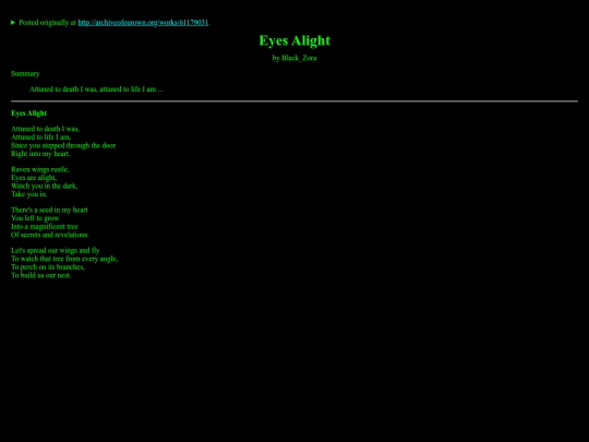 zora_stories/Eyes_Alight screenshot